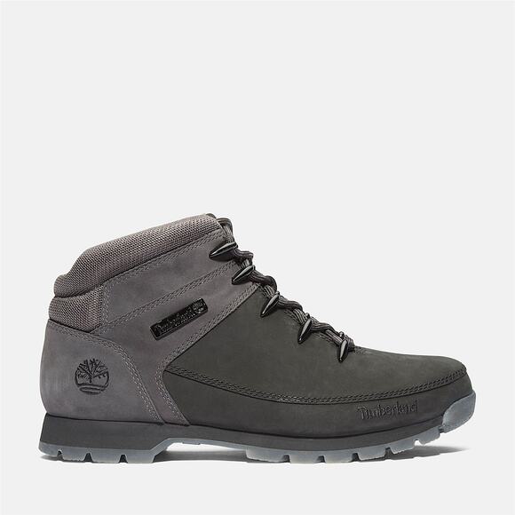 TIMBERLAND MEN\'S 13 EURO SPRINT MID LACE BOOT JET BLACK NUBUCK NIB